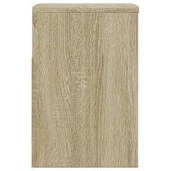 Schoenenbank 60x30x45 cm bewerkt hout sonoma eikenkleurig 6