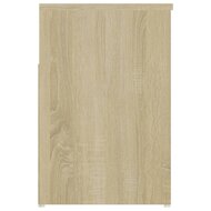 Schoenenbank 80x30x45 cm bewerkt hout sonoma eikenkleurig 6