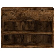 Schoenenbank 60x30x45 cm bewerkt hout gerookt eikenkleurig 5