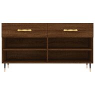 Schoenenbank 102x35x55 cm bewerkt hout sonoma eikenkleurig 6