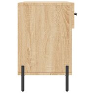 Schoenenbank 102x35x55 cm bewerkt hout sonoma eikenkleurig 7