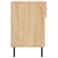 Schoenenbank 102x35x55 cm bewerkt hout sonoma eikenkleurig 7