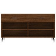 Schoenenbank 102x35x55 cm bewerkt hout sonoma eikenkleurig 6