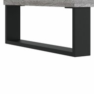 Schoenenbank 102x35x55 cm bewerkt hout grijs sonoma eikenkleur 9