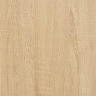 Schoenenbankje 62x32x50 cm bewerkt hout sonoma eikenkleurig 9