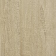 Schoenenbankje 100x38,5x49 cm bewerkt hout sonoma eikenkleurig 9