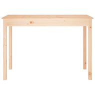 Eettafel 110x55x75 cm massief grenenhout 3