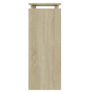 Wandtafel 80x30x80 cm bewerkt hout sonoma eikenkleurig 5