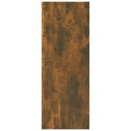 Wandtafel 105x30x80 cm bewerkt hout gerookt eikenkleurig 6