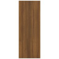 Wandtafel 105x30x80 cm bewerkt hout bruin eikenkleur 6