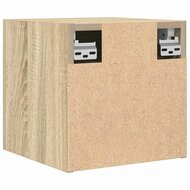 Tv-wandmeubel 30,5x30x30 cm sonoma eikenkleurig 6