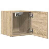 Tv-wandmeubel 30,5x30x30 cm sonoma eikenkleurig 8