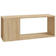 Tv-meubel 80x24x32 cm bewerkt hout sonoma eikenkleurig 2