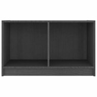 Tv-meubel 70x33x42 cm massief grenenhout grijs 5