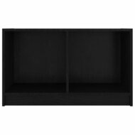 Tv-meubel 70x33x42 cm massief grenenhout zwart 5