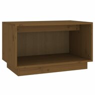 Tv-meubel 60x35x35 cm massief grenenhout honingbruin 2