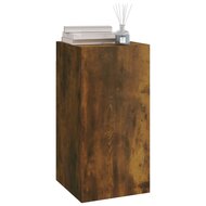 Tv-meubel 30,5x30x60 cm bewerkt hout gerookt eikenkleurig 9