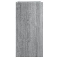 Tv-meubel 30,5x30x60 cm bewerkt hout grijs sonoma eiken 3