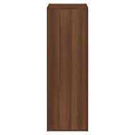 Tv-meubel 30,5x30x90 cm bewerkt hout bruin eikenkleur 3