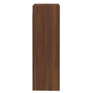 Tv-meubel 30,5x30x90 cm bewerkt hout bruin eikenkleur 4