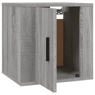 Tv-wandmeubel 40x34,5x40 cm grijs sonoma eikenkleurig 7