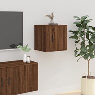 Tv-wandmeubel 40x34,5x40 cm bruin eikenkleur 1