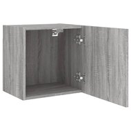 Tv-wandmeubel 40,5x30x40 cm bewerkt hout grijs sonoma 6