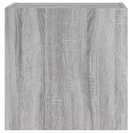 Tv-wandmeubel 40,5x30x40 cm bewerkt hout grijs sonoma 7