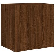 Tv-wandmeubel 40,5x30x40 cm bewerkt hout bruin eikenkleur 2