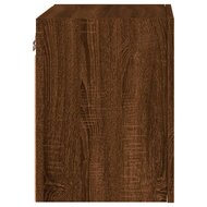 Tv-wandmeubel 40,5x30x40 cm bewerkt hout bruin eikenkleur 8