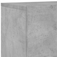 Tv-meubel wandgemonteerd 60x30x41 cm betongrijs 9