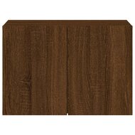 Tv-meubel wandgemonteerd 60x30x41 cm bruin eikenkleur 6