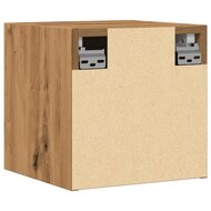 Tv-wandmeubel 30,5x30x30 cm artisanaal eikenkleurig 6