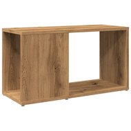 Tv-meubel 60x24x32 cm bewerkt hout artisanaal eikenkleur 2