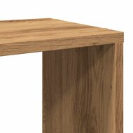 Tv-meubel 60x24x32 cm bewerkt hout artisanaal eikenkleur 8