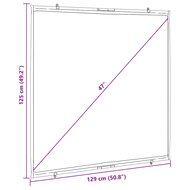 Projectiescherm wandhangend 67 inch 1:1 7