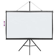 Projectiescherm met statief 50 inch 16:9 7