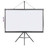 Projectiescherm met statief 60 inch 16:9 7