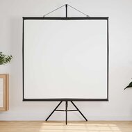 Projectiescherm met statief 72 inch 1:1 3