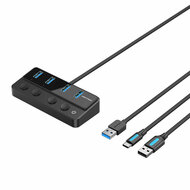 USB-HUB Vention CHWBF Zwart 1