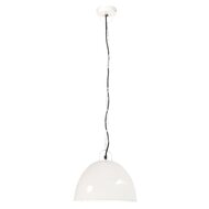 Hanglamp industrieel vintage rond 25 W E27 31 cm wit 3