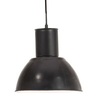 Hanglamp rond 25 W E27 28,5 cm zwart 2