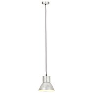 Hanglamp rond 25 W E27 17 cm zilverkleurig 4