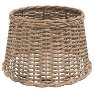 Plafondlampenkap &Oslash;45x28 cm wicker bruin 2