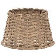 Lampenkap &Oslash;38x23 cm wicker bruin 2