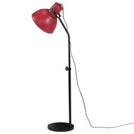 Vloerlamp 25 W E27 30x30x90/150 cm verweerd rood 5