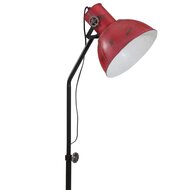 Vloerlamp 25 W E27 30x30x90/150 cm verweerd rood 9