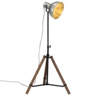 Vloerlamp 25 W E27 75x75x90-150 cm vintage zilverkleurig 1