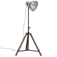 Vloerlamp 25 W E27 75x75x90-150 cm vintage zilverkleurig 2