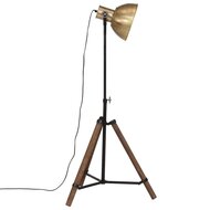 Vloerlamp 25 W E27 75x75x90-150 cm antiek messingkleurig 4